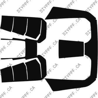 Deck/Trunk Lid Bottom, Full 2019-2024 Lamborghini Huracan EVO Spyder 24-19 2D Conv PPF