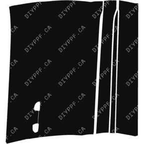 Door, Full Front Right 2018-2022 Lamborghini Urus 22-18 4D SUV PPF