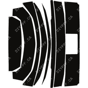 Liftgate, Full 2018-2022 Lamborghini Urus 22-18 4D SUV PPF