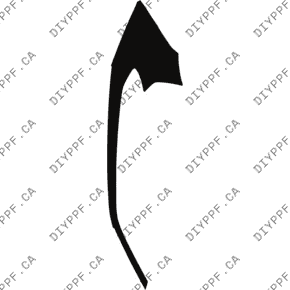 Qtr. Panel, Full Rear Left 2018-2022 Lamborghini Urus 22-18 4D SUV PPF