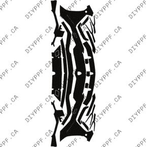 Front Bumper, Washers w/ 4 Sensors 2018-2022 Lamborghini Urus 22-18 4D SUV PPF