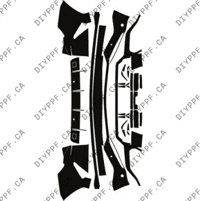 Bumper, Back Full w/ 4 sensors 2018-2022 Lamborghini Urus 22-18 4D SUV PPF