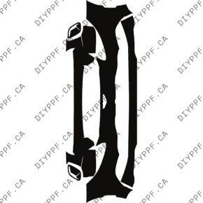 Front Bumper 2021-2024 Aston Martin DBX V8 24-21 4D SUV PPF