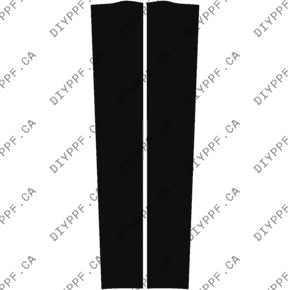 Door Panels Front, L&R 2021-2024 Aston Martin DBX V8 24-21 4D SUV PPF