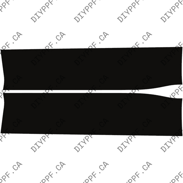 Door Panels Rear, L&R 2021-2024 Aston Martin DBX V8 24-21 4D SUV PPF