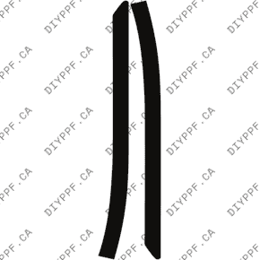 A Pillar 2021-2024 Aston Martin DBX V8 24-21 4D SUV PPF