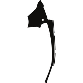 Qtr. Panel, Full Rear Left 2021-2024 Maserati Levante Modena Ultima 24-21 4D SUV PPF