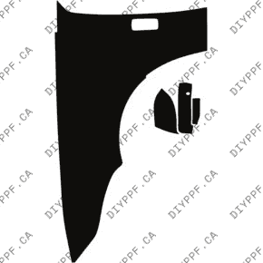 Fenders/Mirrors Full, Left 2021-2024 Rolls-Royce Ghost 24-21 4D Sdn PPF