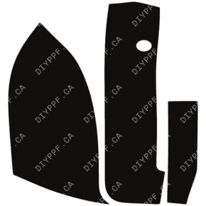 Mirror, Left 2021-2024 Rolls-Royce Ghost 24-21 4D Sdn PPF