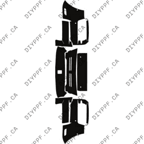 Front Bumper 2018-2024 Rolls-Royce Cullinan 24-18 4D SUV PPF