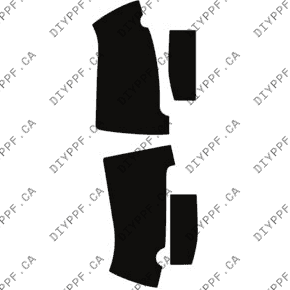 Mirrors 2018-2024 Rolls-Royce Cullinan 24-18 4D SUV PPF