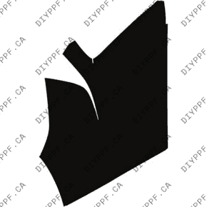 Fender, Left, Wrapped 2018-2024 Rolls-Royce Cullinan 24-18 4D SUV PPF