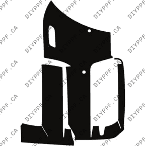 Bumper, Left 2018-2024 Rolls-Royce Cullinan 24-18 4D SUV PPF