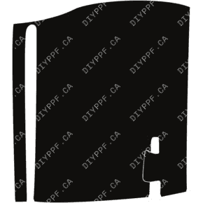 Door, Full Rear Right 2018-2024 Rolls-Royce Cullinan 24-18 4D SUV PPF