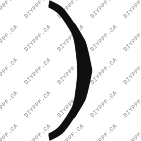 Bumper, Top 2023-2025 Acura Integra A-Spec 25-23 4D HB PPF