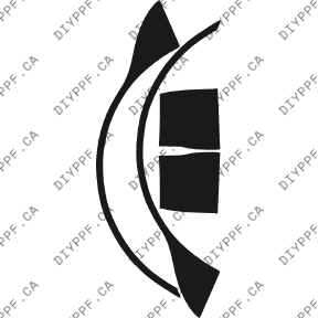 Wheel Lip/Splash Front, L&R 2002-2004 Mercedes-Benz SLK 230 04-02 2D Conv PPF