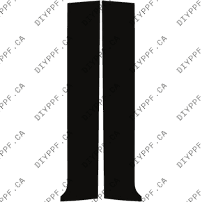 Door Panels Front, L&R 2021-2024 Bentley Bentayga 24-21 4D SUV PPF