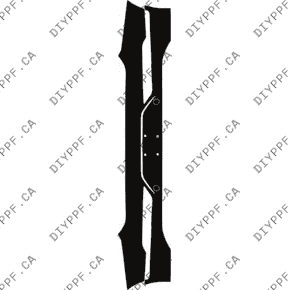 Bumper, Back Full 2021-2024 Bentley Bentayga 24-21 4D SUV PPF