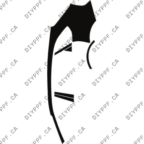 Qtr. Panel, Full Rear Left 2021-2024 Bentley Bentayga 24-21 4D SUV PPF