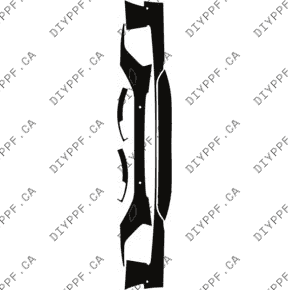 Front Bumper, w/ 4 Sensors 2021-2024 Bentley Bentayga 24-21 4D SUV PPF