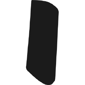 Grille, Top Left 2003-2006 Mitsubishi Outlander 06-03 4D SUV PPF