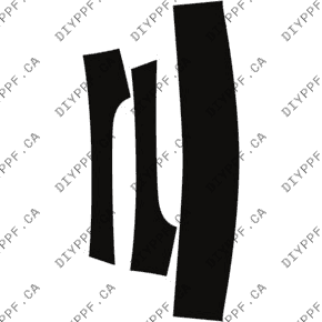 Roof & A Pillar 2020-2024 Bentley Continental GT Base/Mulliner/Speed/Azure 24-20 2D Cpe PPF