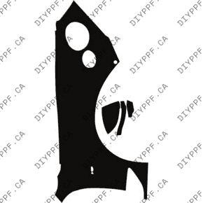 Fenders/Mirrors Full, Right 2020-2024 Bentley Continental GT Base/Mulliner/Speed/Azure 24-20 2D Cpe PPF