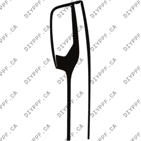 Bumper, Middle Left 2019-2024 Bentley Flying Spur 24-19 4D Sdn PPF