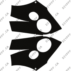 Fenders L & R, Wrapped 2019-2024 Bentley Flying Spur 24-19 4D Sdn PPF