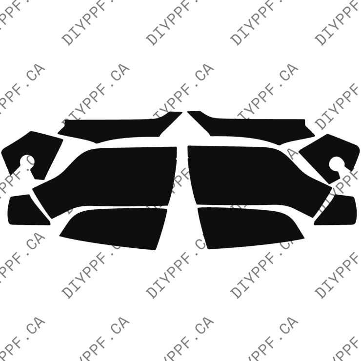 Mirrors 2023-2024 Cadillac Escalade-V 24-23 4D SUV PPF