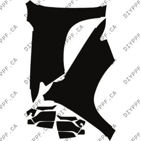 Fenders/Mirrors Full, Left & Right 2023-2024 Cadillac Escalade-V 24-23 4D SUV PPF