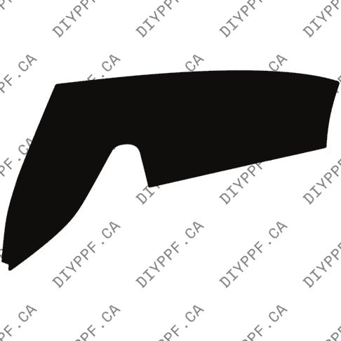 Fender, Left, Wrapped 2023-2024 Cadillac Escalade-V 24-23 4D SUV PPF