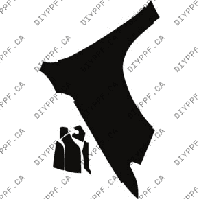 Fenders/Mirrors Full, Left 2023-2024 Cadillac Escalade-V 24-23 4D SUV PPF