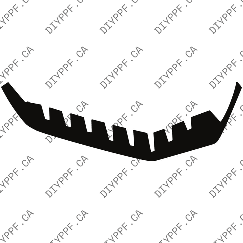 Bumper, Middle Left 2023-2024 Cadillac Escalade-V 24-23 4D SUV PPF