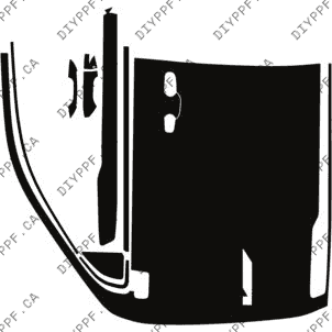 Door, Full Front Left 2023-2024 Cadillac Escalade-V 24-23 4D SUV PPF