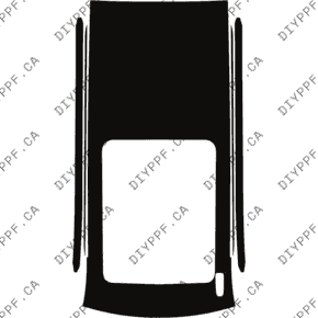 Roof, Full w/ sunroof 2023-2024 Cadillac Escalade-V 24-23 4D SUV PPF