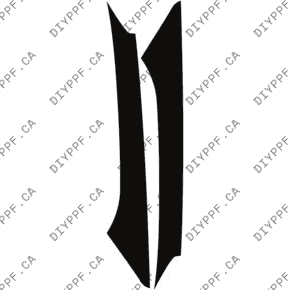 Chevrolet Blazer RS (2023–2024) A-Pillar Pre-Cut Paint Protection Film (PPF) Kit – SUV