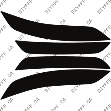 Headlamps 2023-2024 Genesis GV60 24-23 4D SUV PPF