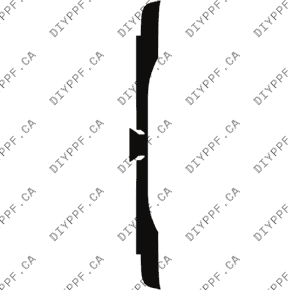 Bumper, Back 2023-2024 Genesis GV60 24-23 4D SUV PPF