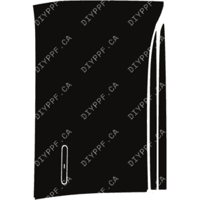 Door, Full Front Right 2023-2024 Genesis GV60 24-23 4D SUV PPF