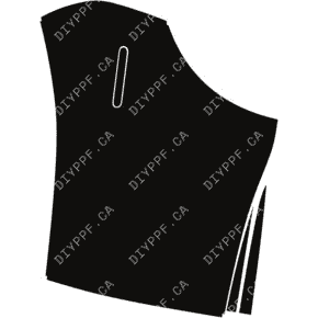 Door, Full Rear Left 2023-2024 Genesis GV60 24-23 4D SUV PPF