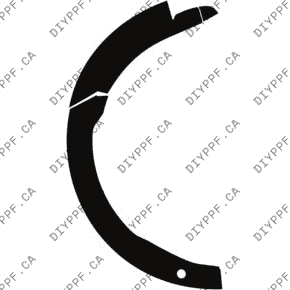 Wheel, Rear Flare, Full Right w/ 1 Sensor 2023-2024 Genesis GV60 24-23 4D SUV PPF