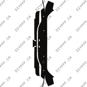 Bumper, Back Full w/ 4 sensors 2023-2024 Genesis GV60 24-23 4D SUV PPF