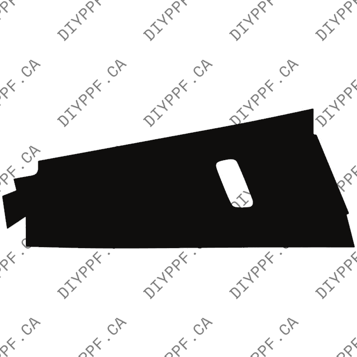 Door, B Pillar Left 2022-2024 Lucid Motors Air 24-22 4D Sdn PPF