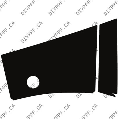 Wheel, Rear Splash, Left, Sensors 2022-2024 Lucid Motors Air 24-22 4D Sdn PPF