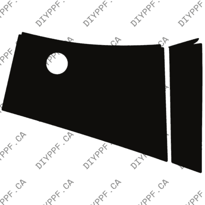 Wheel, Rear Splash, Right, Sensors 2022-2024 Lucid Motors Air 24-22 4D Sdn PPF