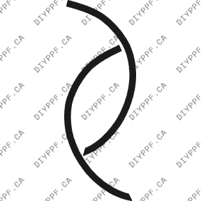 Wheel Lip Front, L&R 2003-2003 Subaru WRX 03-03 4D Sdn PPF