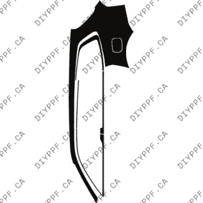 Qtr. Panel, Full Rear Left 2023-2024 KIA Telluride EX X-Line/SX X-LIne/SX X-Pro/ SX Prestige X-LIne/SX Prestige X-Pro 24-23 4D SUV PPF