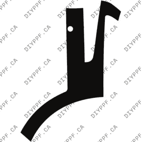 Bumper, Right w/ 1 sensor 2023-2024 KIA Niro Hybrid EX Touring/SX/SX Touring 24-23 4D SUV PPF