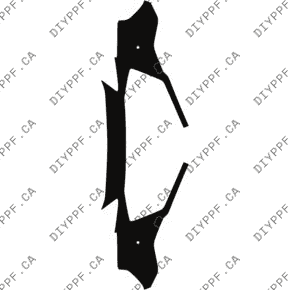 Bumper, w/ 2 Sensors 2023-2024 Subaru Solterra Limited/Touring 24-23 4D SUV PPF